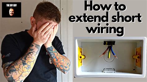 extend wires without junction box code requirements|how to extend electrical wire.